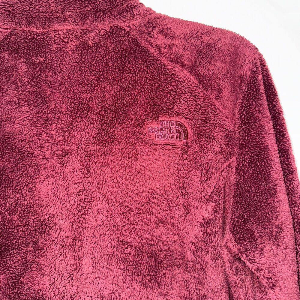 The North Face Osito Fleece Jacket – Women’s Medium – Burgundy – Full-Zip - Picture 6 of 10